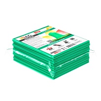 Мешки для мусора 160 л, зеленые, в пачке 10 шт., ПВД, 40 мкм, 900х1100 мм, i-Bag в Кемерово Мешки для мусора 160 л, зеленые, в пачке 10 шт., ПВД, 40 мкм, 900х1100 мм, i-Bag в Кемерово