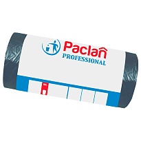 Мешки для мусора 60 л, черные, в рулоне 50 шт., ПНД, 6,2 мкм, 800х600 мм, PACLAN Professional, 604078 в Кемерово