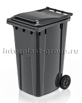 Контейнер для мусора 240 л серый облегченный 240 серый в Кемерово Контейнер для мусора 240 л серый облегченный 240 серый в Кемерово