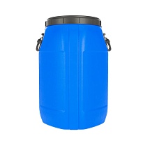 Бочка пластиковая 65 л Quadro с хомутом в Кемерово