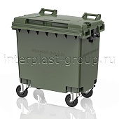 Мусорный контейнер 770 л зеленый