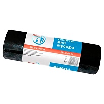 Мешки для мусора 240 л, черные, в рулоне 10 шт., ПВД 30 мкм, 1400х1120 мм, PACLAN Professional, 606336 в Кемерово Мешки для мусора 240 л, черные, в рулоне 10 шт., ПВД 30 мкм, 1400х1120 мм, PACLAN Professional, 606336 в Кемерово