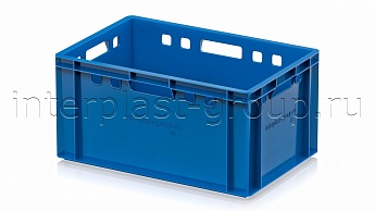 Ящик для мяса и колбасных изделий Е-3 голубой в Кемерово