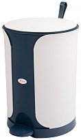 Контейнер для мусора Sтилъ с педалью 18 л синий 18 синий в Кемерово