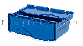 Вкладываемый контейнер KVR 6422 усиленный с распашной крышкой в Кемерово