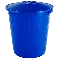 Мусорный бак с крышкой 70 л синий 70 синий в Кемерово Мусорный бак с крышкой 70 л синий 70 синий в Кемерово