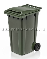 Контейнер для мусора 240 л зеленый облегченный 240 зеленый в Кемерово